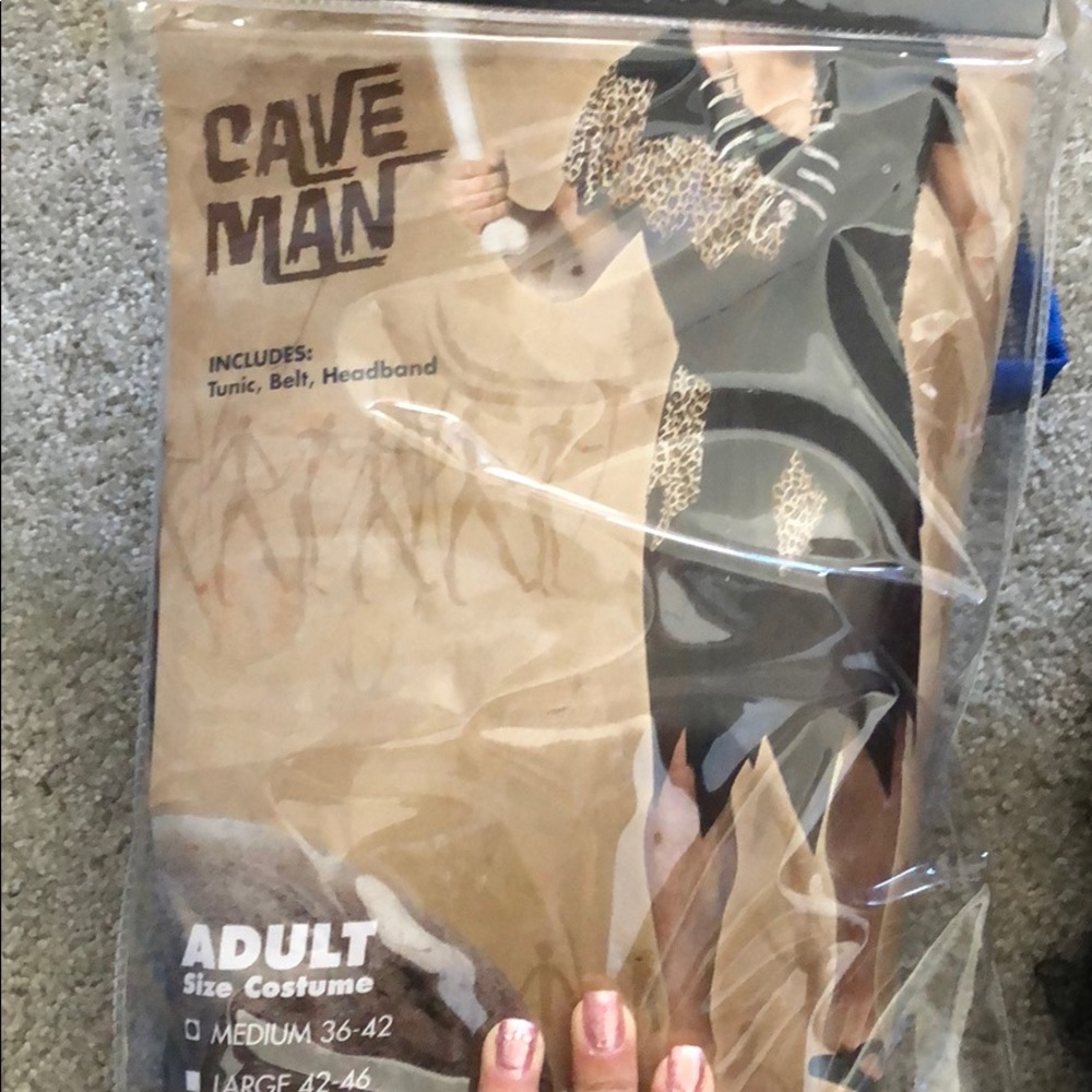 Men's caveman costume